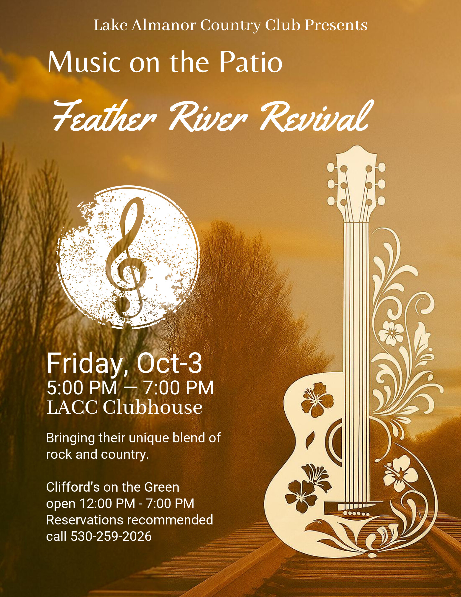 Music on the Patio: Feather River Revival